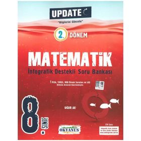 Okyanus Yayınları 8. Sınıf 2. Dönem Matematik Update İnfografik Destekli Soru Bankası