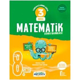 Okyanus Yayınları 8. Sınıf 3 Nesil Matematik Soru Bankası