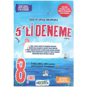 Okyanus Yayınları 8. Sınıf 5 Deneme