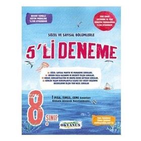 Okyanus Yayınları 8. Sınıf 5'li Deneme