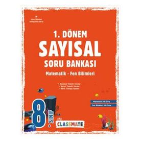 Okyanus Yayınları 8. Sınıf Classmate 1. Dönem Sayısal Soru Bankası