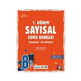 Okyanus Yayınları 8. Sınıf Classmate 1. Dönem Sayısal Soru Bankası