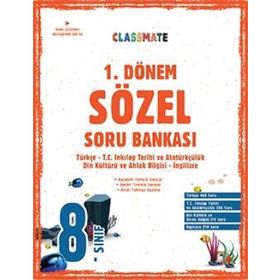 Okyanus Yayınları 8. Sınıf Classmate 1. Dönem Sözel Soru Bankası