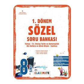 Okyanus Yayınları 8. Sınıf Classmate 1. Dönem Sözel Soru Bankası