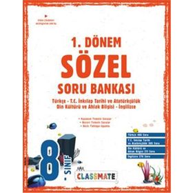 Okyanus Yayınları 8. Sınıf Classmate 1. Dönem Sözel Soru Bankası