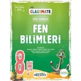 Okyanus Yayınları - 8. Sınıf Classmate Fen Bilimleri Soru Bankası