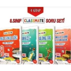 Okyanus Yayınları 8. Sınıf Classmate Soru Bankası Seti 4 Kitap