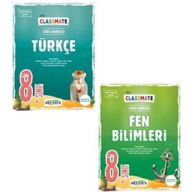 Okyanus Yayınları 8. Sınıf Classmate Türkçe Fen Bilimleri Soru Bankası Seti