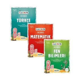 Okyanus Yayınları 8. Sınıf Classmate Türkçe Matematik Fen Bilimleri Soru Bankası Seti