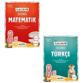 Okyanus Yayınları 8. Sınıf Classmate Türkçe Matematik Soru Bankası Seti