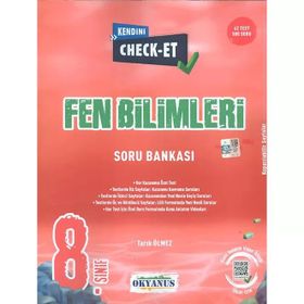 Okyanus Yayınları 8. Sınıf Fen Bilimleri Kendini Check - Et Soru Bankası