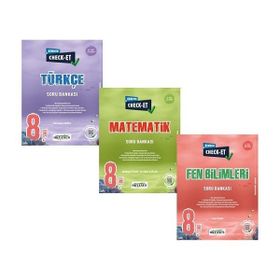 Okyanus Yayınları - 8. Sınıf Kendini Check - Et Türkçe Matematik Fen Bilimleri Soru Bankası