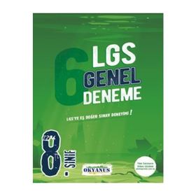 Okyanus Yayınları 8. Sınıf LGS 6'lı Genel Deneme