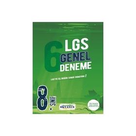 Okyanus Yayınları 8. Sınıf LGS 6'lı Genel Deneme