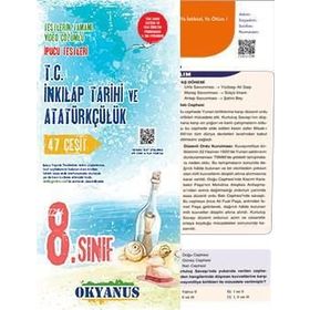 Okyanus Yayınları 8.sınıf LGS Classmate T.C. İnkılap Tarihi Ve Atatürkçülük Soru Bankası