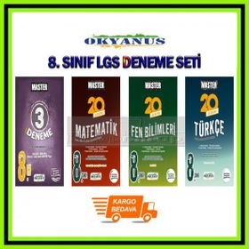Okyanus Yayınları 8. Sınıf LGS Master Deneme Seti