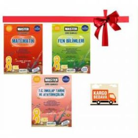 Okyanus Yayınları 8. Sınıf LGS Master Matematik Fen İnk Seti 3 Kitap