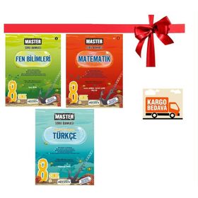 Okyanus Yayınları 8. Sınıf LGS Master Matematik Fen İnk Seti 3 Kitap