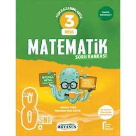 Okyanus Yayınları 8. Sınıf LGS Master Matematik Fen İnk Seti 3 Kitap