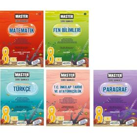 Okyanus Yayınları 8. Sınıf LGS Master Matematik Fen İnk Seti 3 Kitap