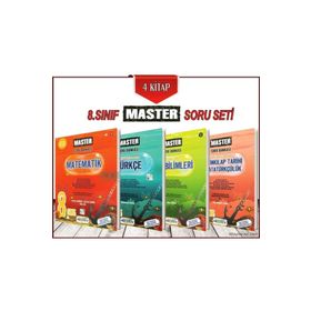 Okyanus Yayınları 8. Sınıf LGS Master Soru Bankası Seti 4 Kitap