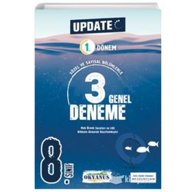 Okyanus Yayınları 8. Sınıf LGS Update 1. Dönem 3 Genel Deneme