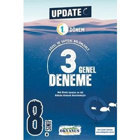 Okyanus Yayınları 8. Sınıf LGS Update 1. Dönem 3 Genel Deneme