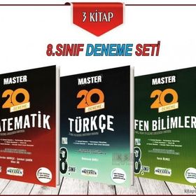 Okyanus Yayınları 8. Sınıf Master Deneme Seti 3 Kitap