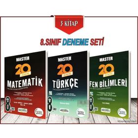 Okyanus Yayınları 8. Sınıf Master Deneme Seti 3 Kitap