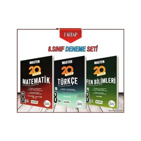 Okyanus Yayınları 8. Sınıf Master Deneme Seti 3 Kitap