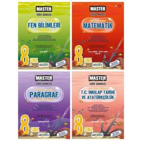 Okyanus Yayınları 8. Sınıf Master Fen Bilimleri