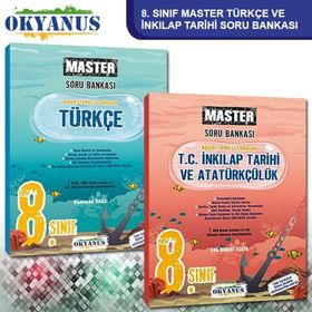 Okyanus Yayınları 8. Sınıf Master T. C. İnkılap Tarihi Ve Atatürkçülük Soru Bankası