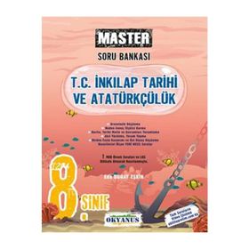 Okyanus Yayınları 8. Sınıf Master T. C. İnkılap Tarihi Ve Atatürkçülük Soru Bankası