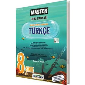 Okyanus Yayınları 8. Sınıf Master Türkçe Soru Bankası