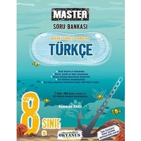 Okyanus Yayınları 8. Sınıf Master Türkçe Soru Bankası