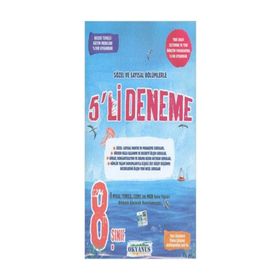 Okyanus Yayınları 8. Sınıf Sözel Ve Sayısal Bölümlerle 5'li Deneme