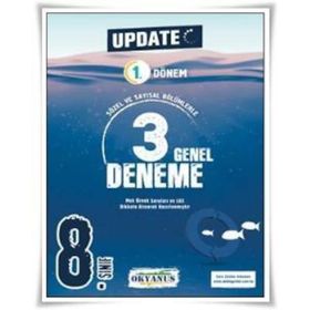Okyanus Yayınları 8. Sınıf Update 1. Dönem 3 Genel Deneme