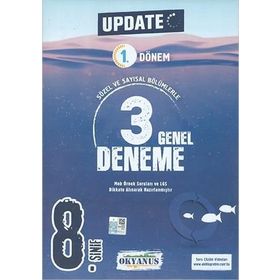 Okyanus Yayınları 8. Sınıf Update 1. Dönem 3 Genel Deneme