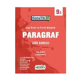 Okyanus Yayınları 9.Sınıf Konutik Paragraf Soru Bankası