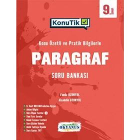 Okyanus Yayınları 9.Sınıf Konutik Paragraf Soru Bankası