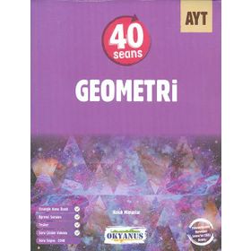 Okyanus Yayınları AYT 40 Seans Geometri 2021 Kitabı