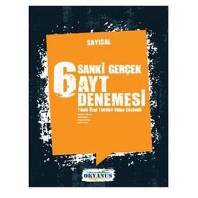 Okyanus Yayınları AYT 6 Sayısal Denemesi