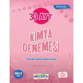 Okyanus Yayınları AYT Kimya Denemesi 30 Adet