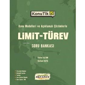 Okyanus Yayınları AYT KonuTik Limit Türev Soru Bankası