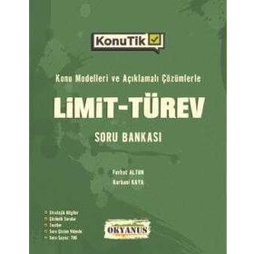 Okyanus Yayınları AYT KonuTik Limit Türev Soru Bankası