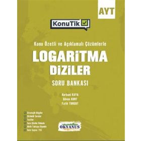 Okyanus Yayınları AYT KonuTik Logaritma Diziler Soru Bankası