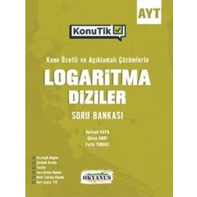 Okyanus Yayınları AYT KonuTik Logaritma Diziler Soru Bankası