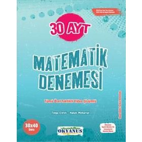 Okyanus Yayınları AYT Matematik 30 Deneme