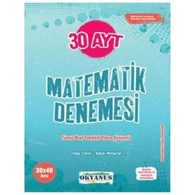 Okyanus Yayınları AYT Matematik 30 Deneme