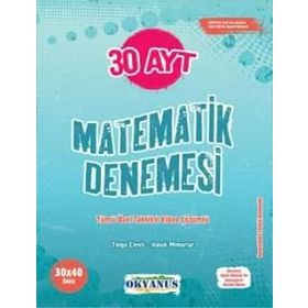 Okyanus Yayınları AYT Matematik 30 Deneme